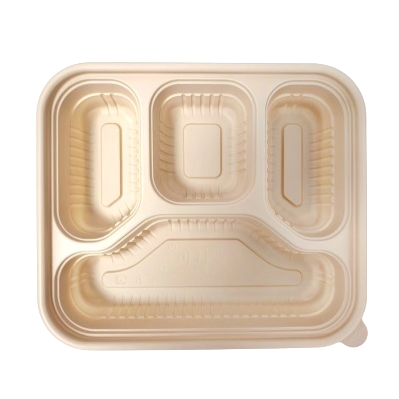 一次性竹纤维可降解餐盒